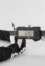GoGo Ultra Hardened Steel Chain Bike Combination Lock 1.1m