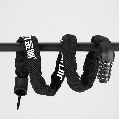 GoGo Ultra Hardened Steel Chain Bike Combination Lock 1.1m